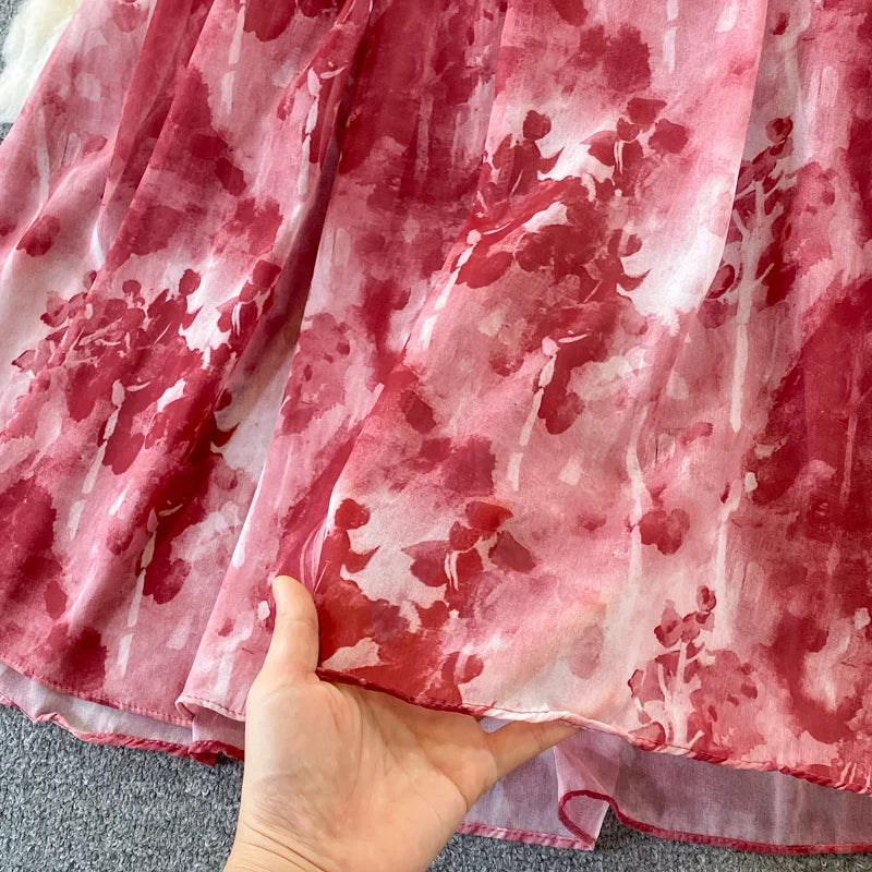 Autumn Women Printed Long Dress