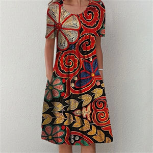 Elegant Dress Women Casual Temperament