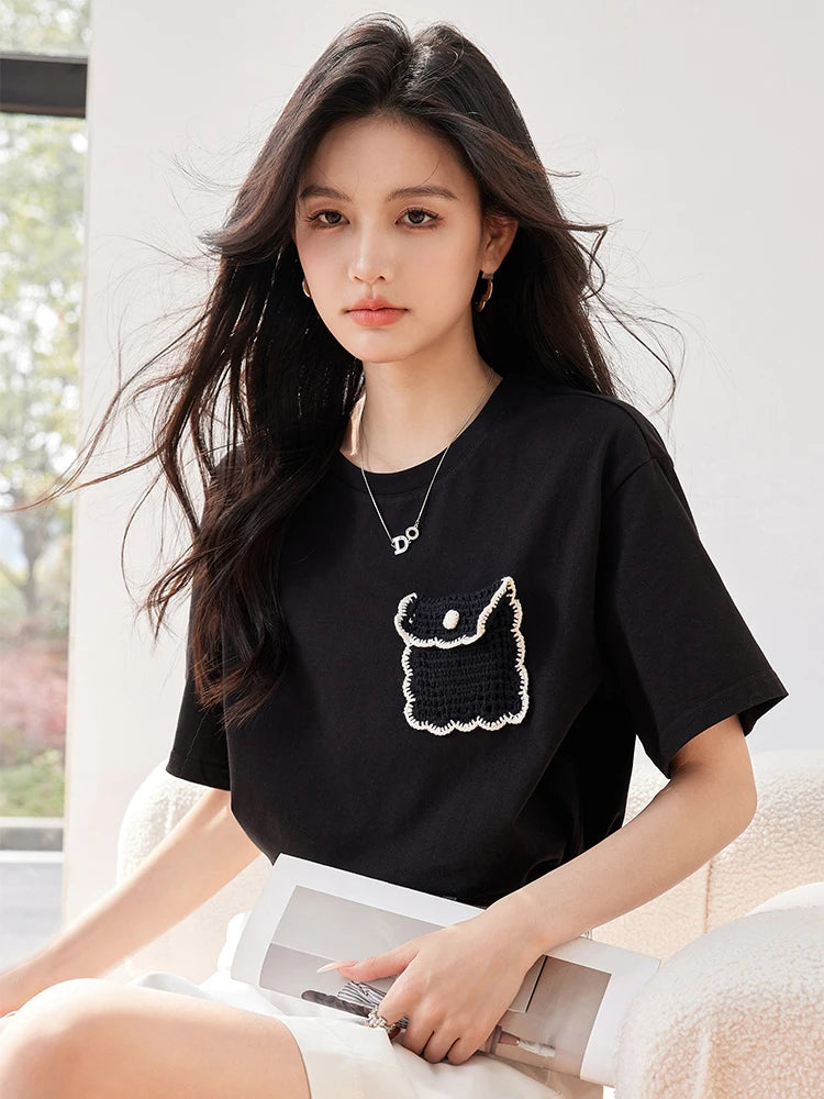 Summer New Short Sleeved Top Women