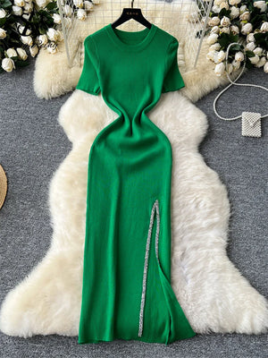Senior Luxury Slim Dress Ladies