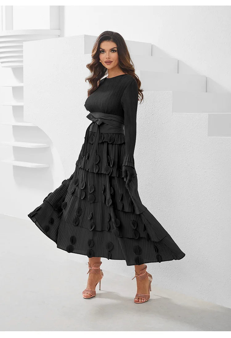 Miyake Pleated Socialite Shell Women Clothing