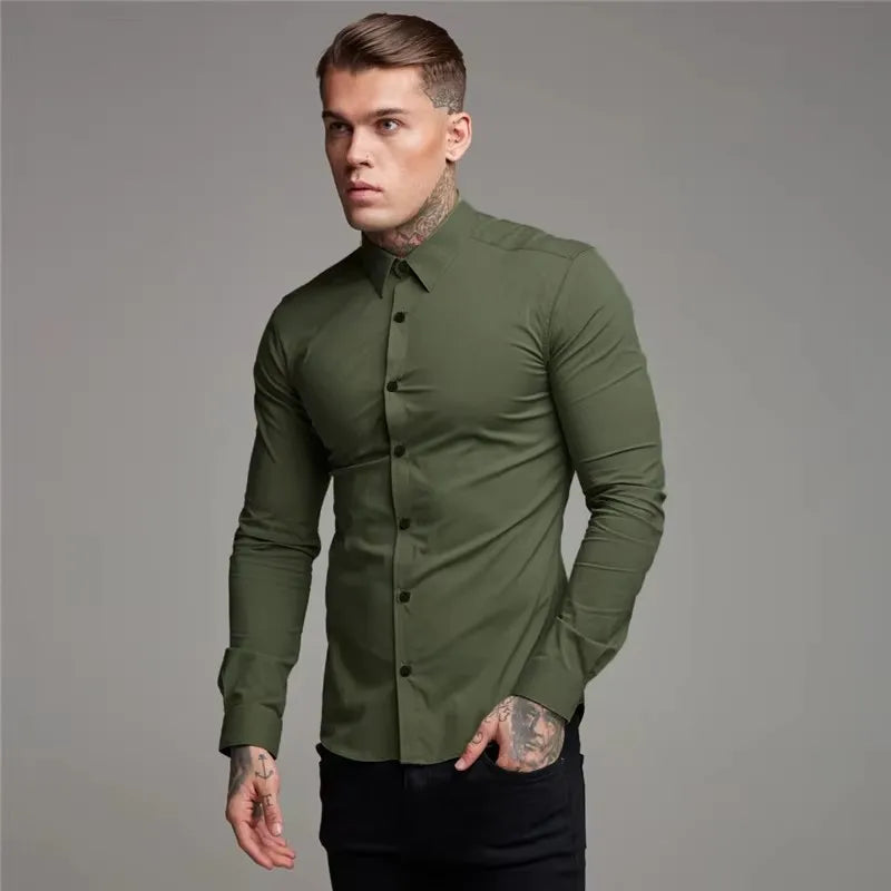 Men's Shirt Fashion Full Sleeve
