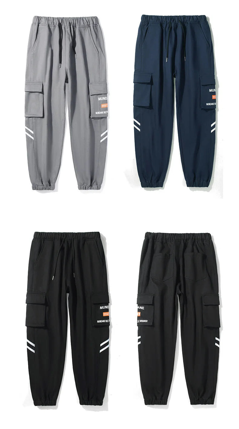 Black Cargo Pants Men