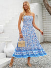 Summer Women Floral Long Dress