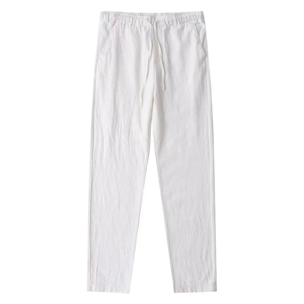 Men's Cotton Linen Trousers