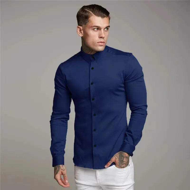 Men's Shirt Fashion Full Sleeve
