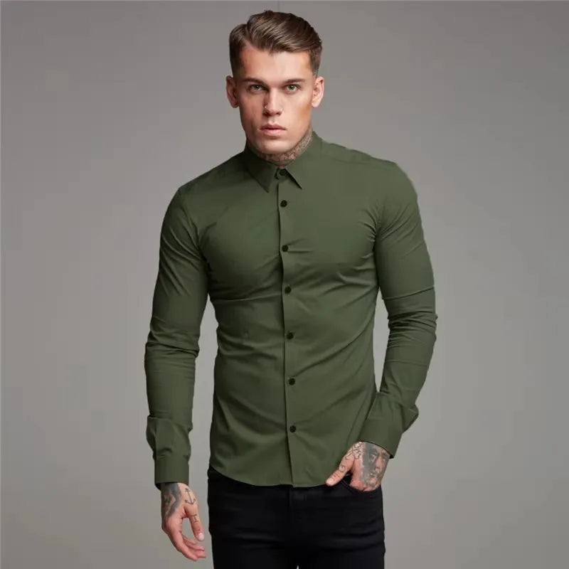 Men's Shirt Fashion Full Sleeve