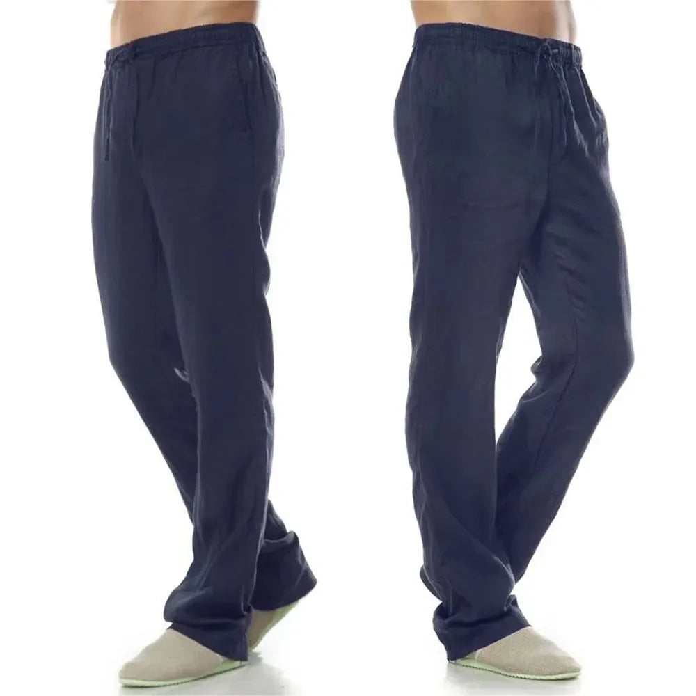 Men's Cotton Linen Trousers