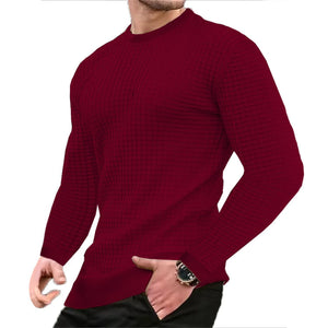 Men's coat fashion small check