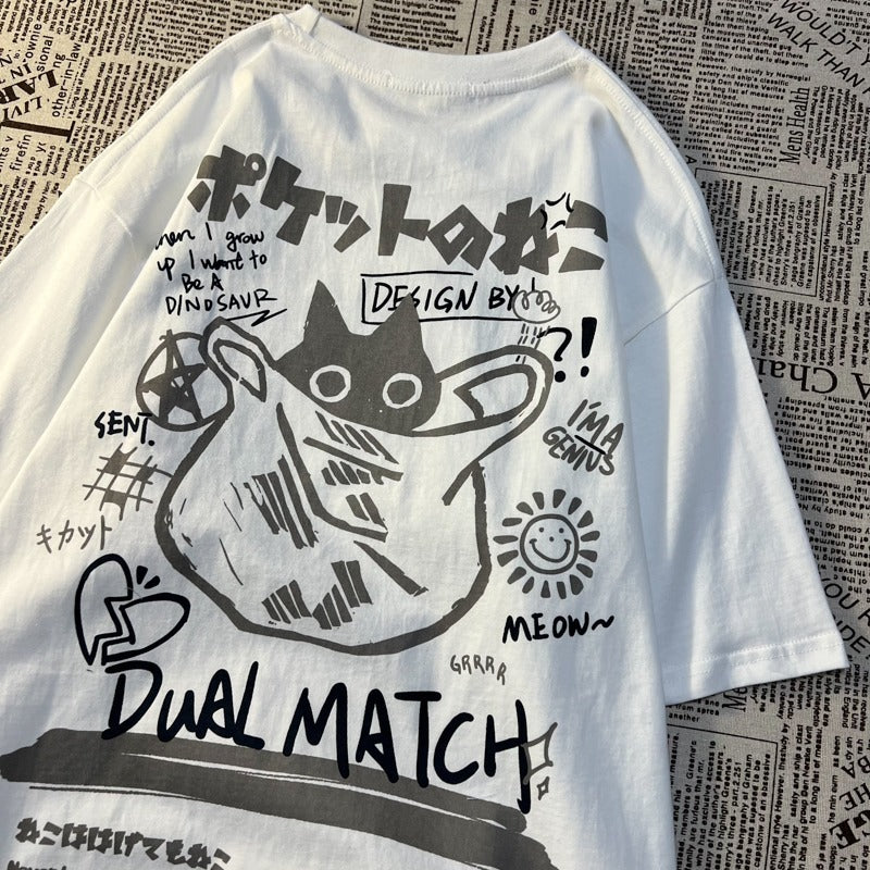 Kawaii Women Cartoon T-Shirts
