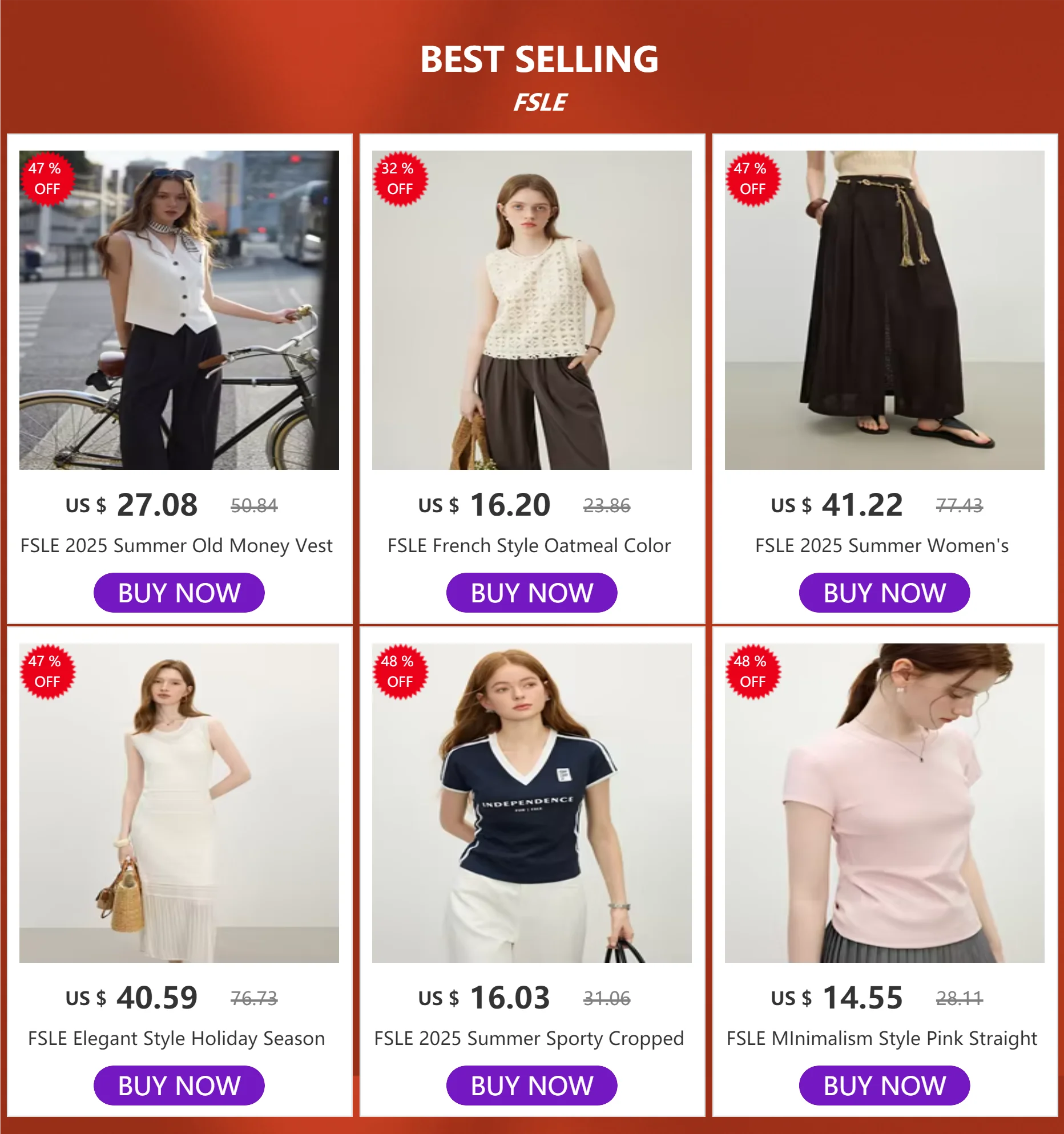 FSLE Women's Double-Layer