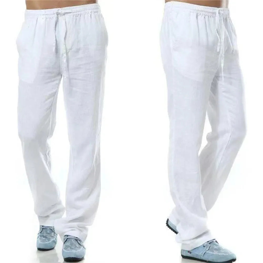 Men's Cotton Linen Trousers