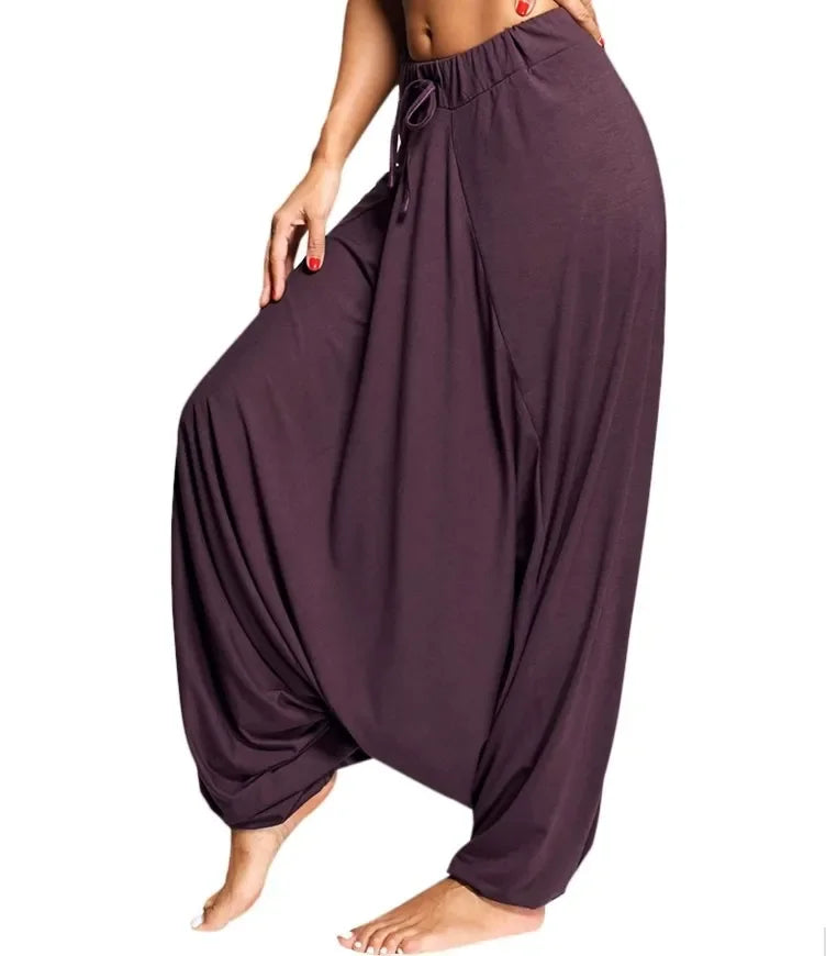 Solid Black Casual Trousers