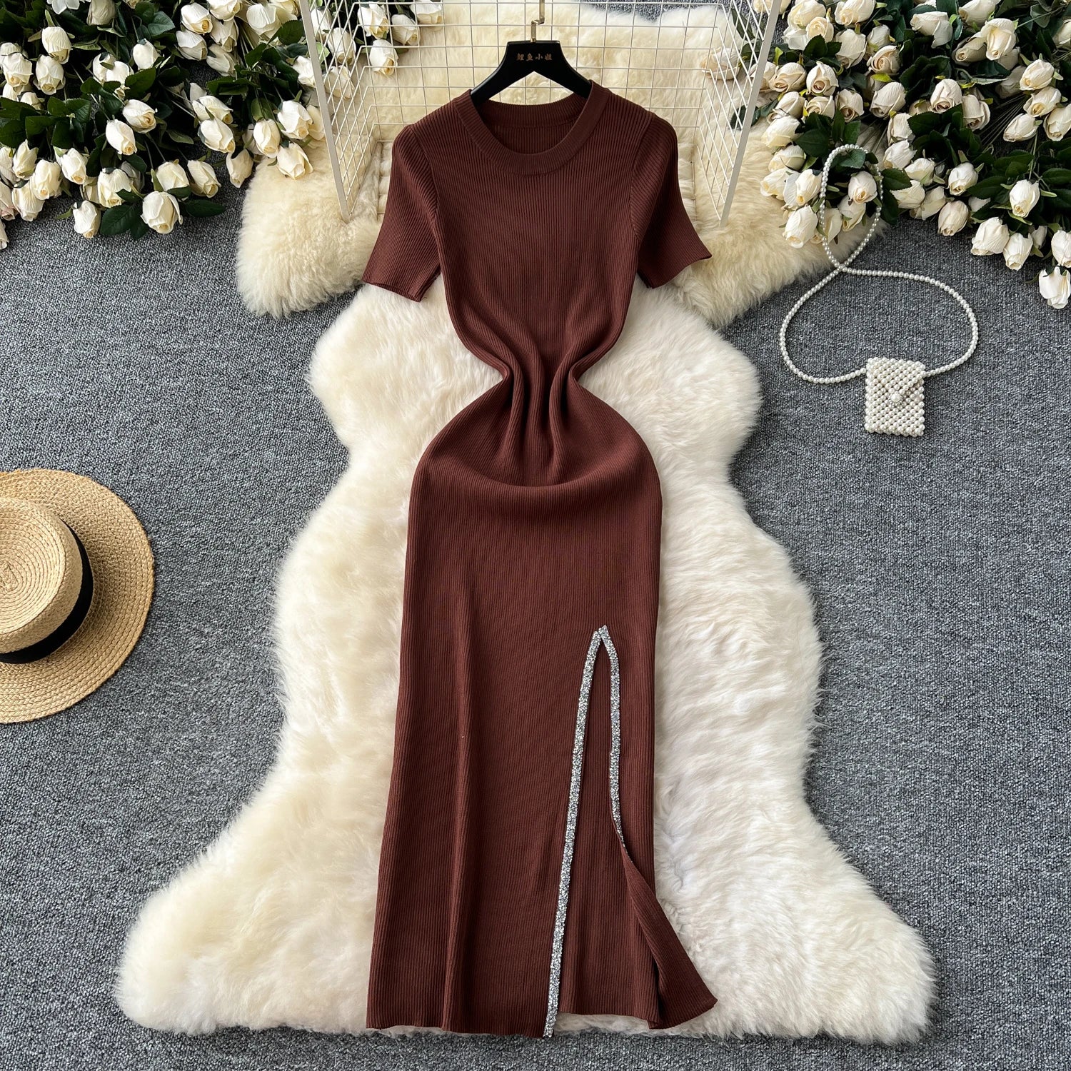 Senior Luxury Slim Dress Ladies