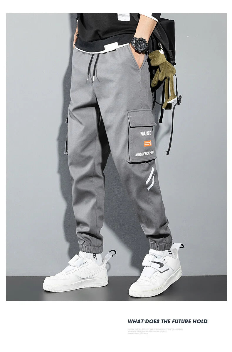 Black Cargo Pants Men