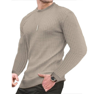 Men's coat fashion small check