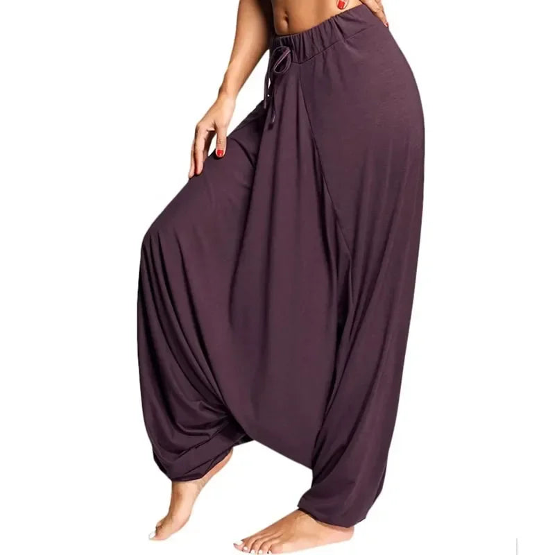 Solid Black Casual Trousers