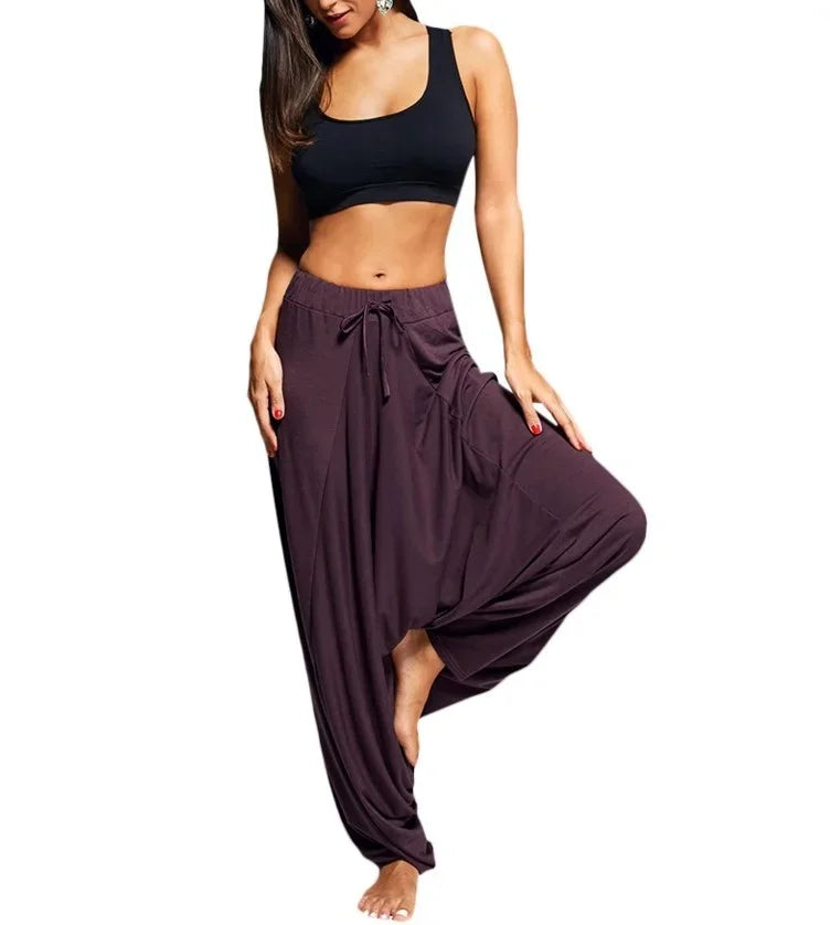Solid Black Casual Trousers
