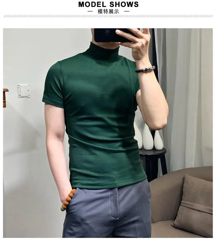 Korean Clothing Streetwear Tee for Men