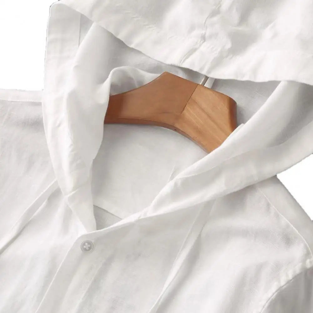 Men Summer Shirt Sun Anti UV Long Sleeve
