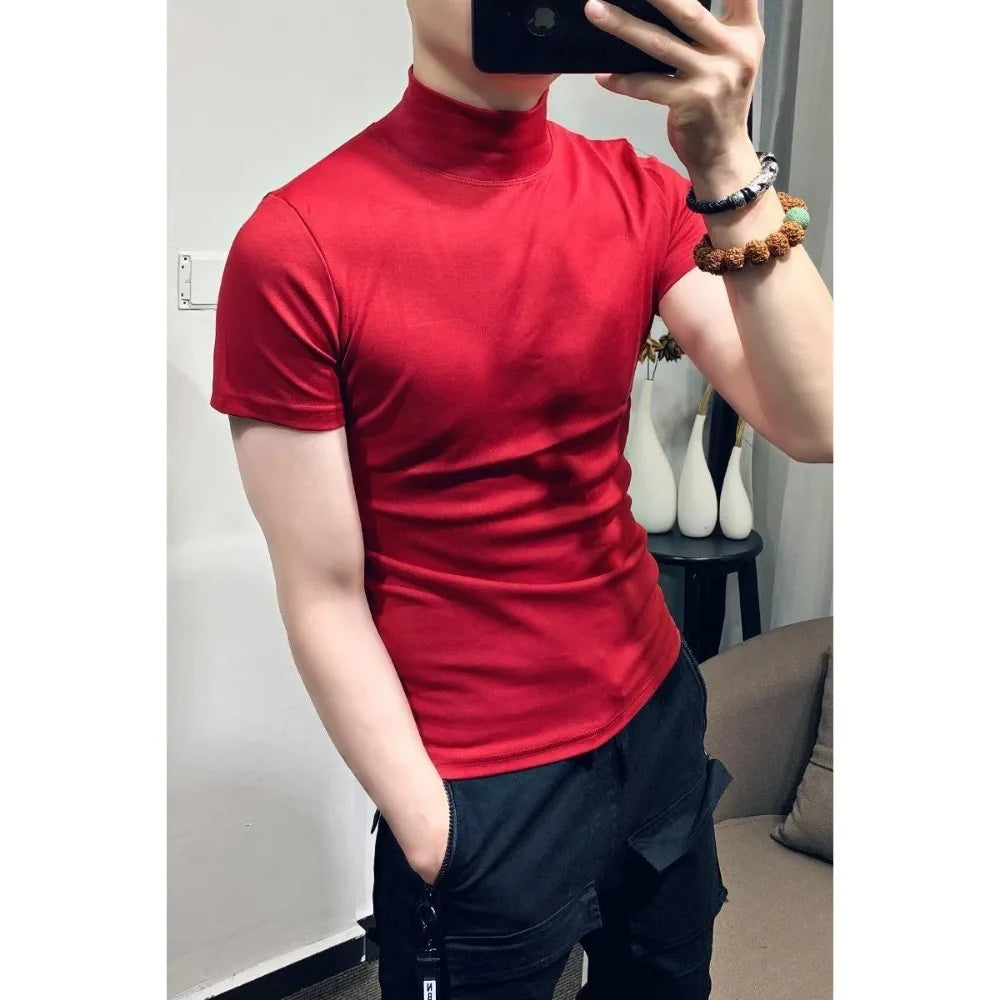 Korean Clothing Streetwear Tee for Men