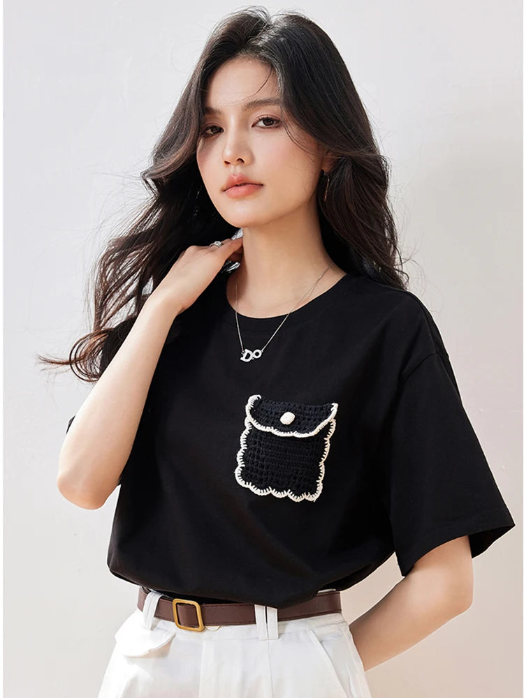Summer New Short Sleeved Top Women