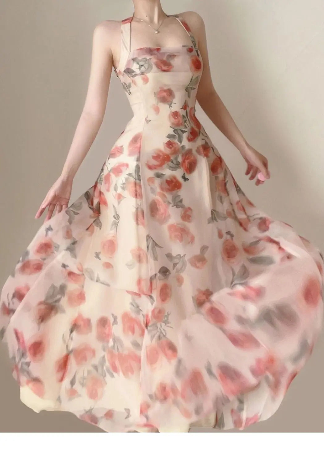 French Elegant Party Dress