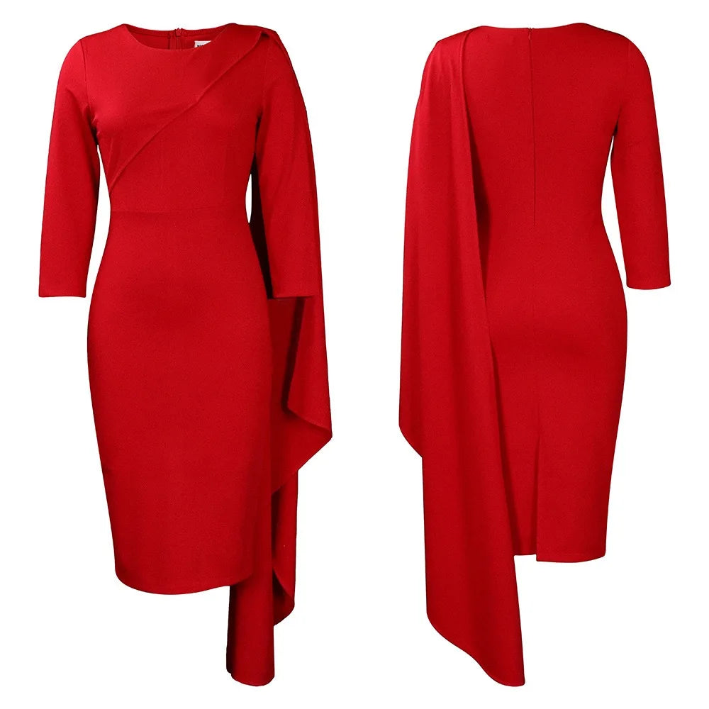 Elegant Dresses for Women O Neck