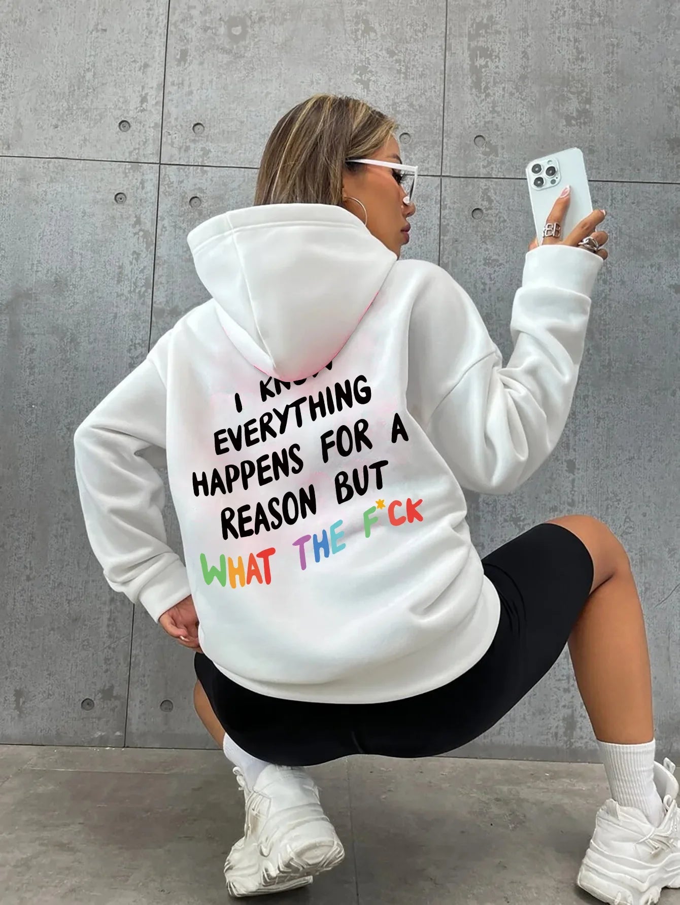 Women's hoodie fashion clothing