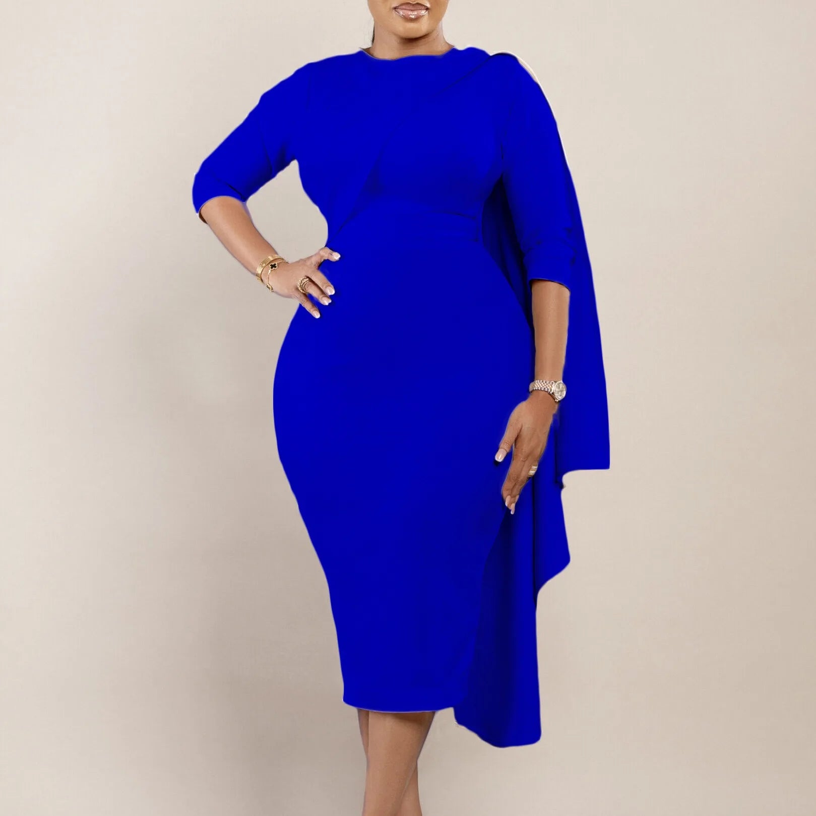 Elegant Dresses for Women O Neck