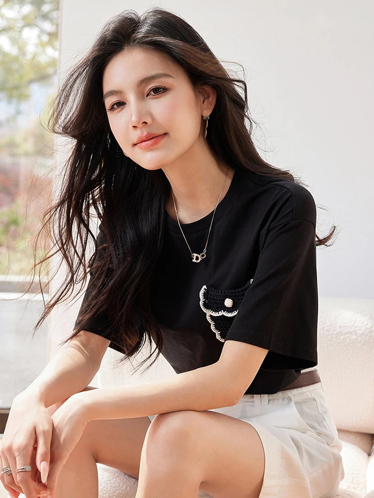 Summer New Short Sleeved Top Women