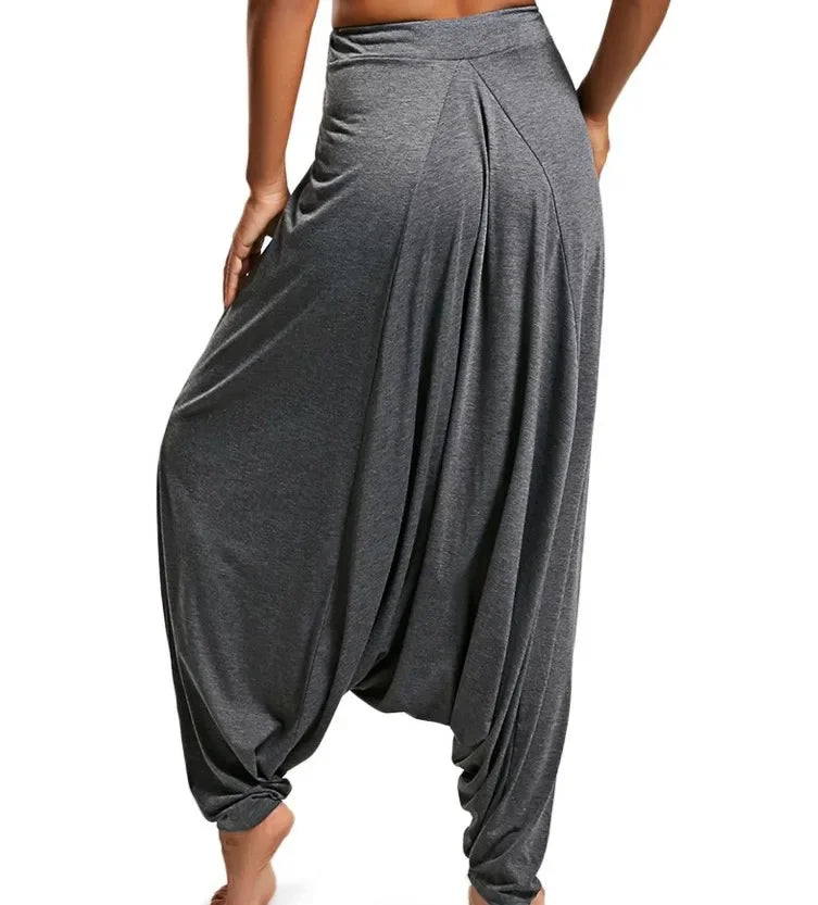 Solid Black Casual Trousers