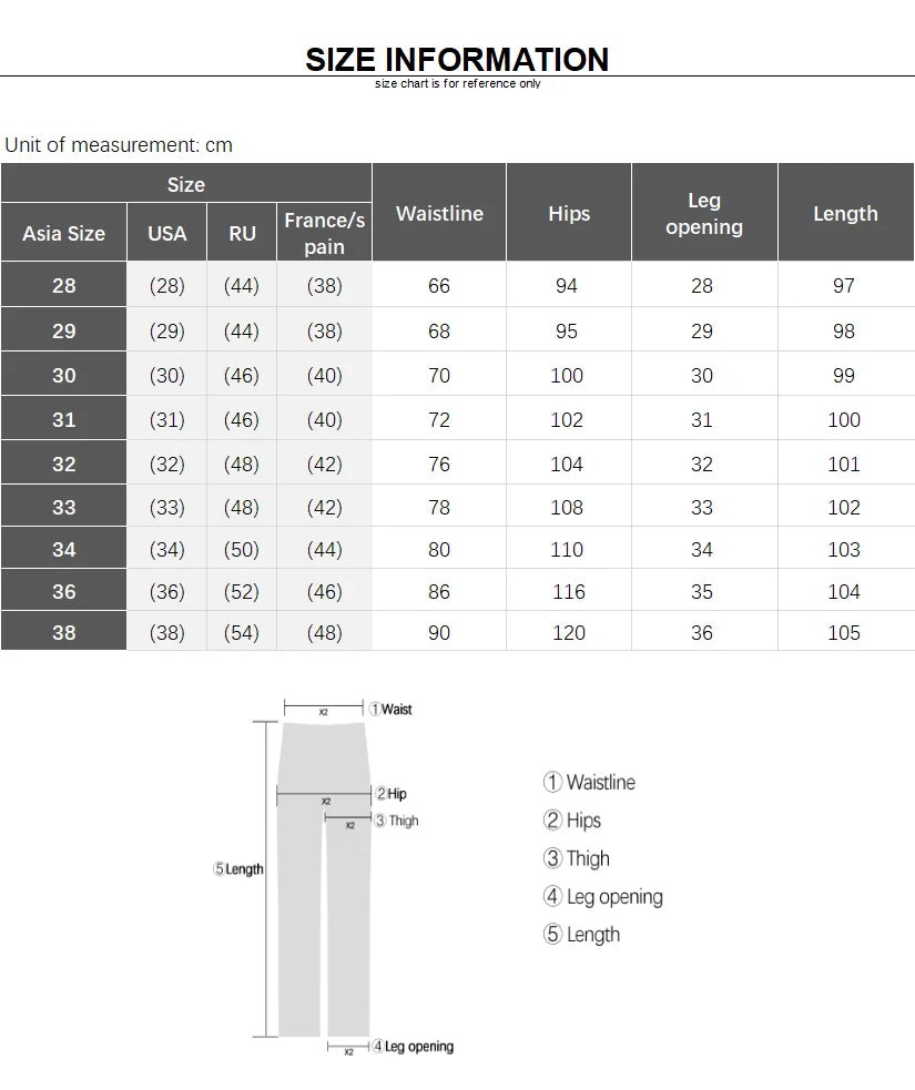 Summer New Business Ice Silk Pants