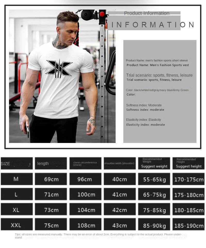 Men's Gym Fitness Clothing