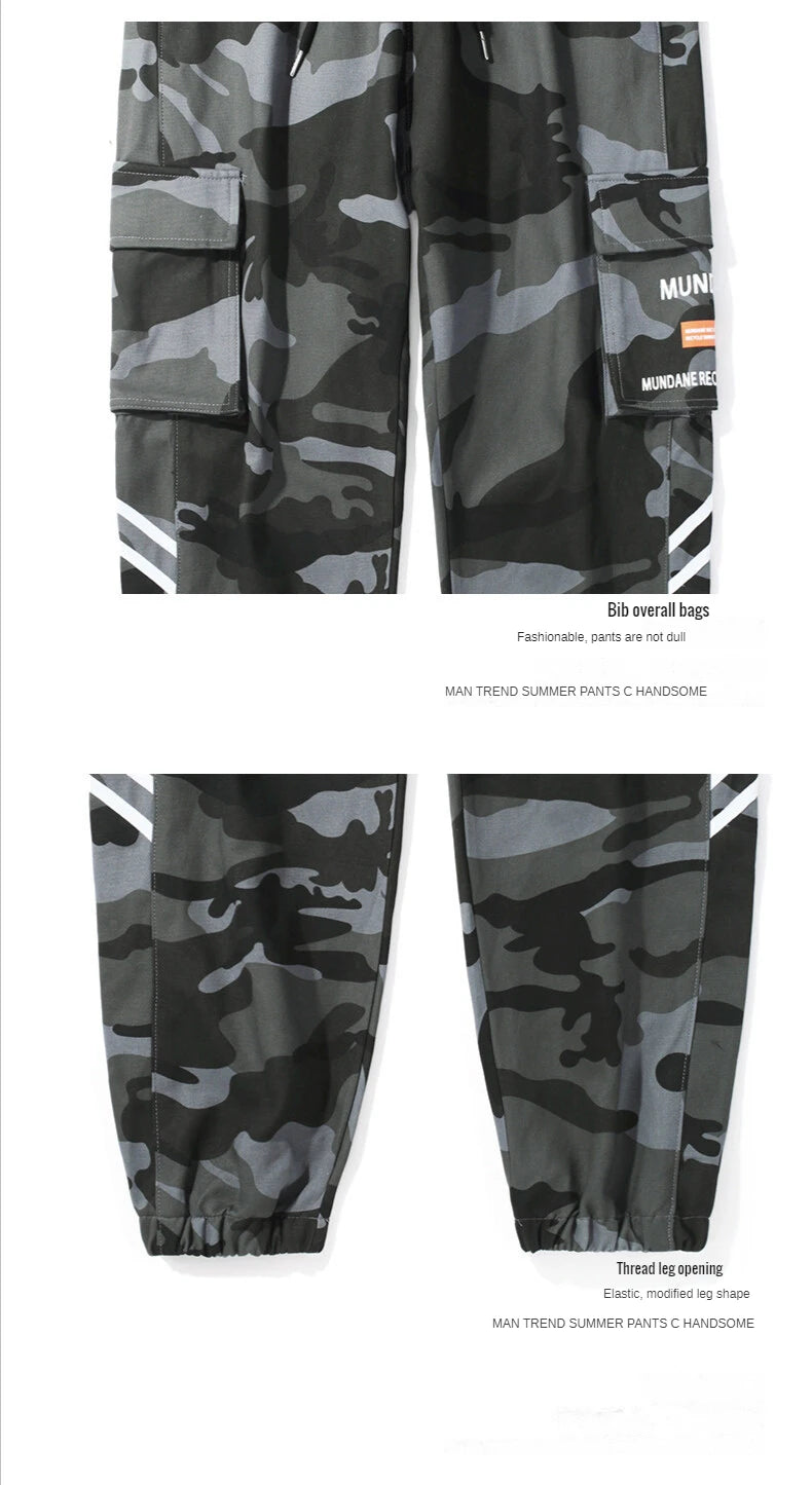 Black Cargo Pants Men