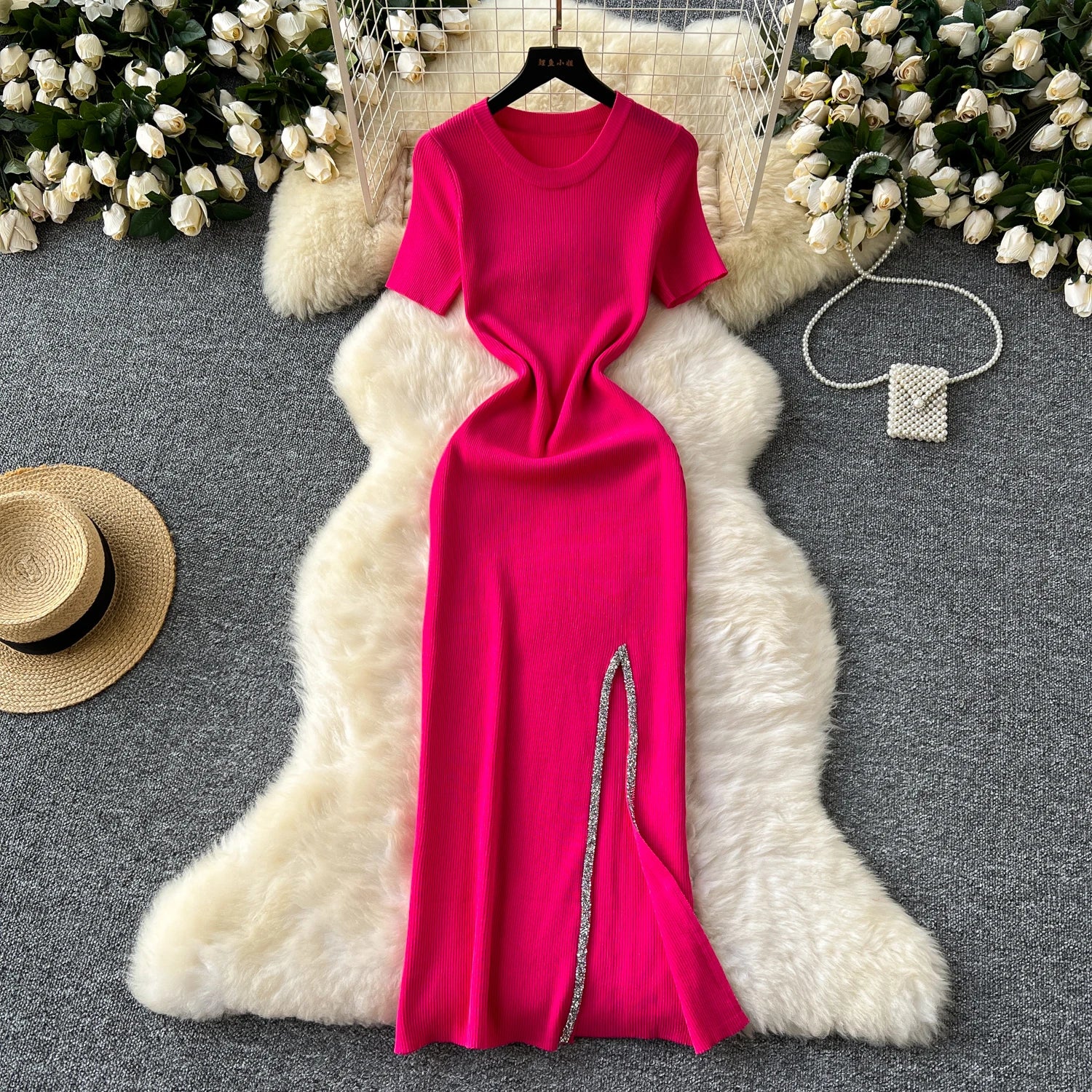 Senior Luxury Slim Dress Ladies