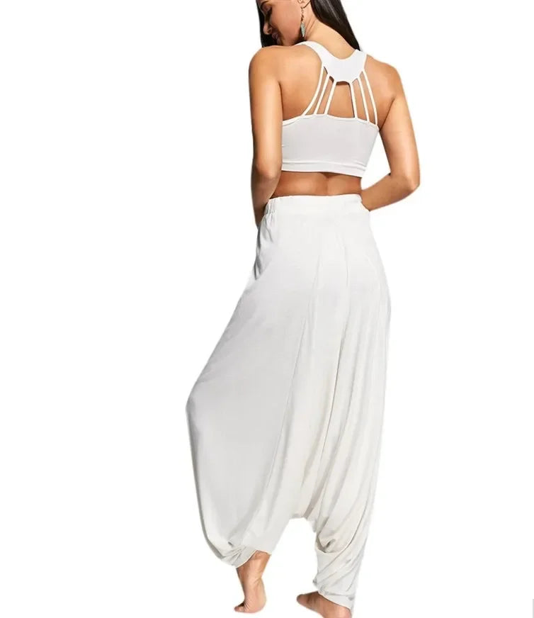 Solid Black Casual Trousers