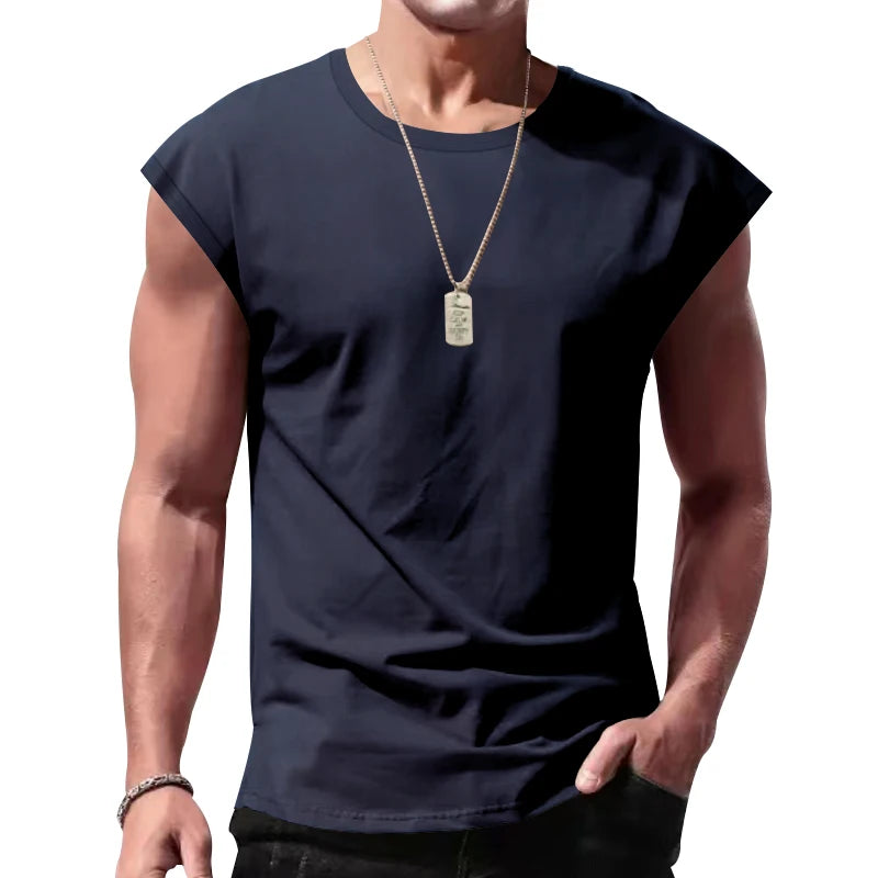 Men's Wear New Sleeveless T-shirt