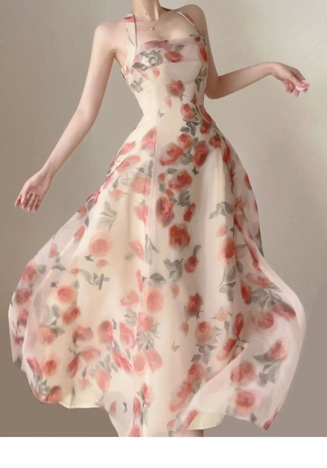 French Elegant Party Dress