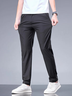 Summer New Business Ice Silk Pants