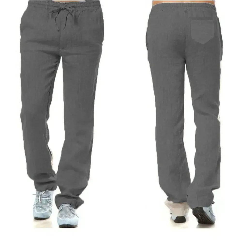 Men's Cotton Linen Trousers