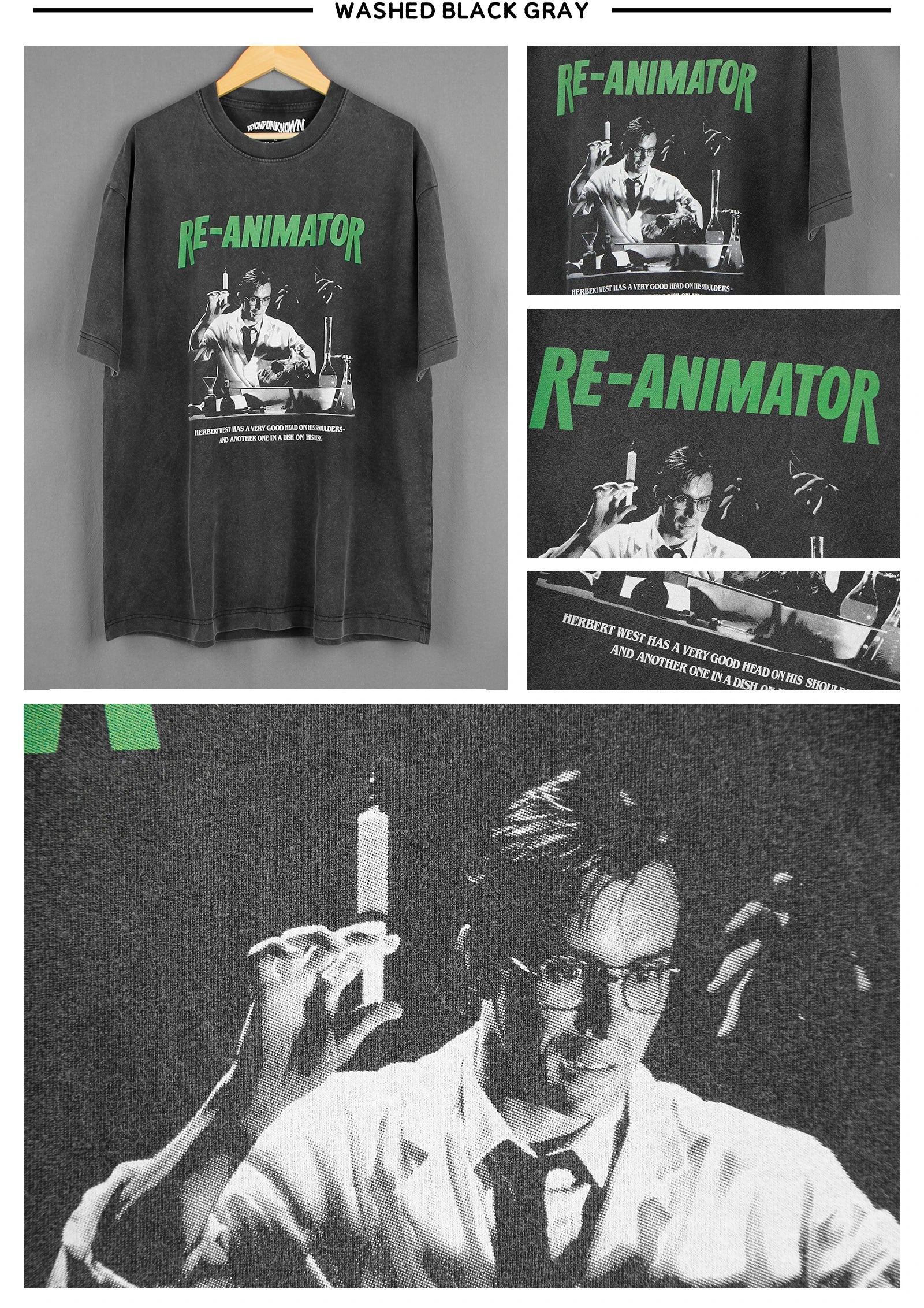 Re-Animator T-Shirt Horror Movie
