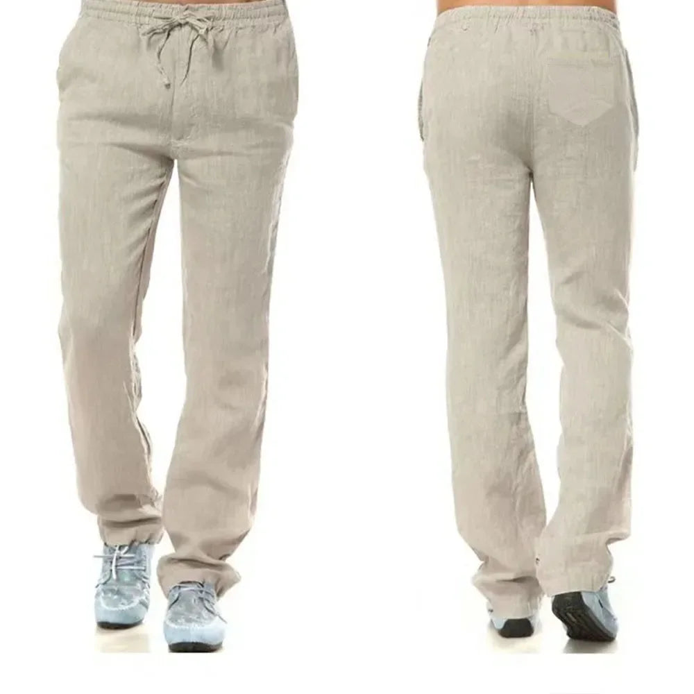Men's Cotton Linen Trousers