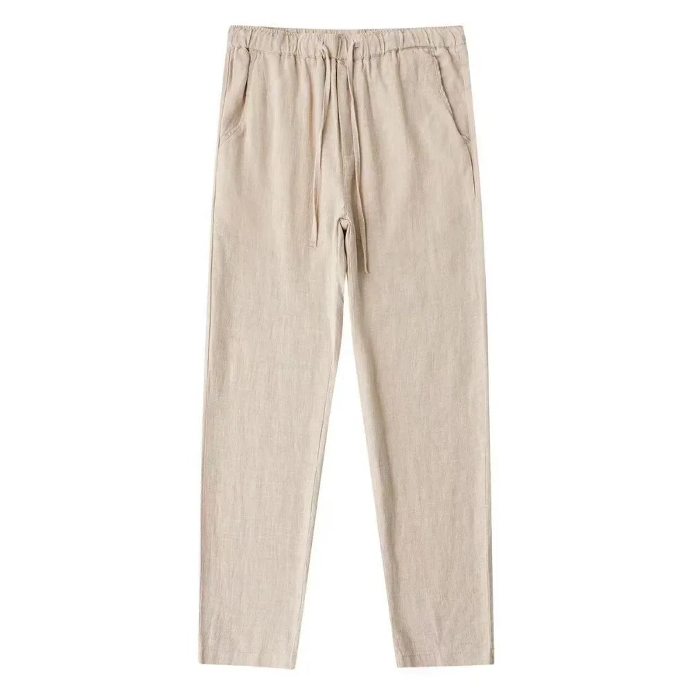 Men's Cotton Linen Trousers