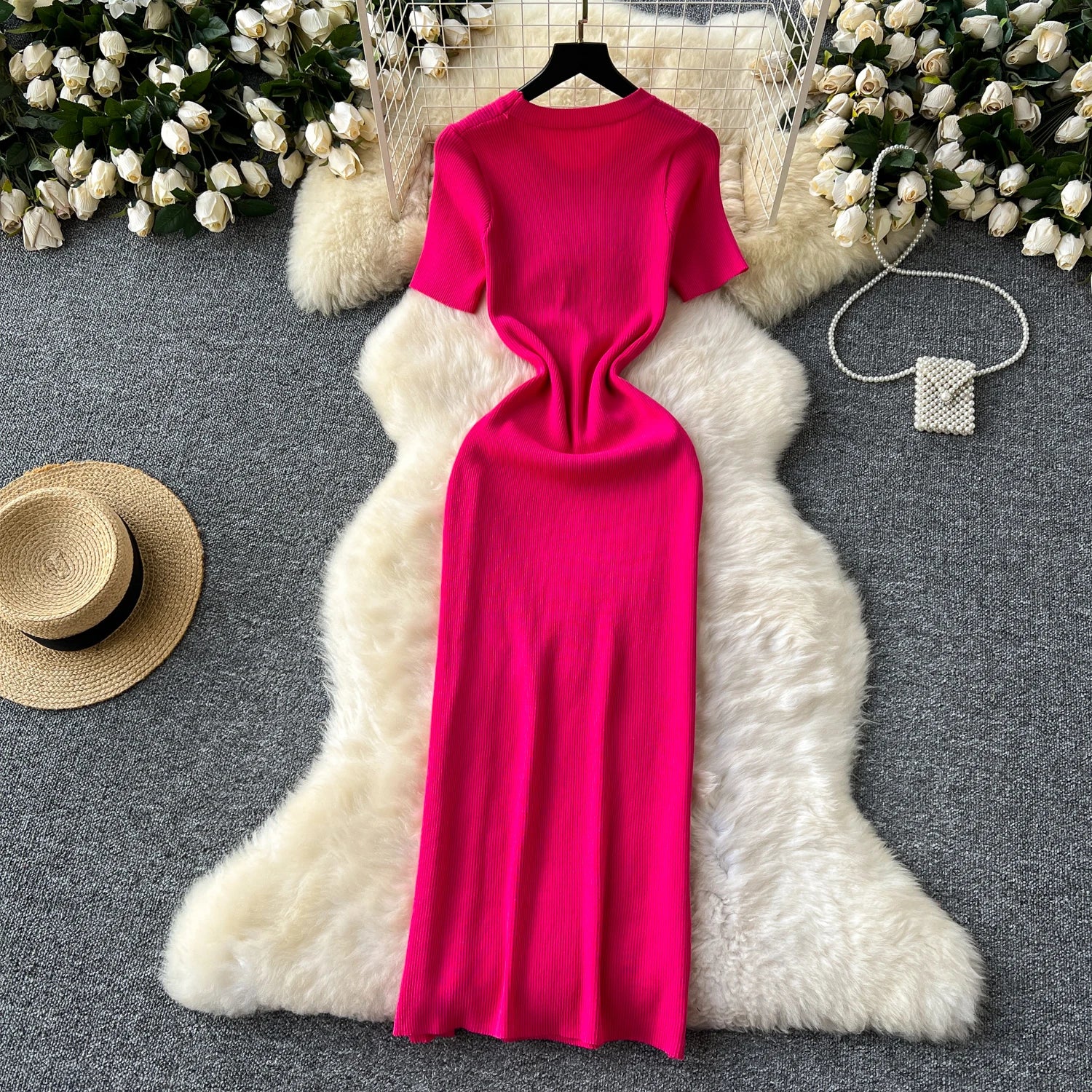 Senior Luxury Slim Dress Ladies