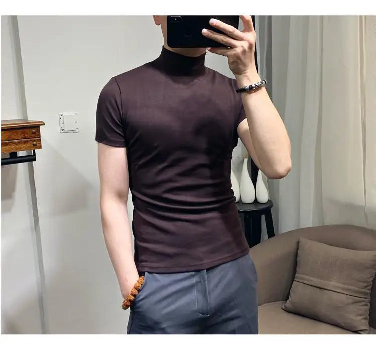 Korean Clothing Streetwear Tee for Men