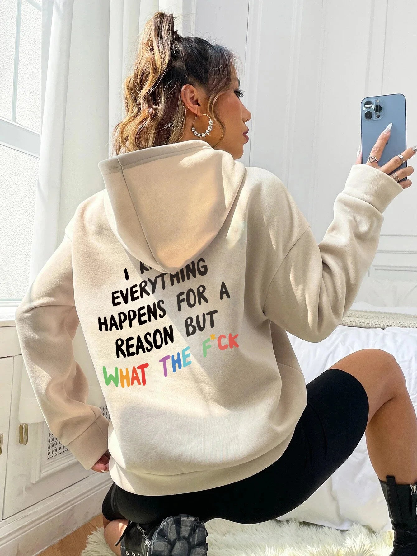 Women's hoodie fashion clothing