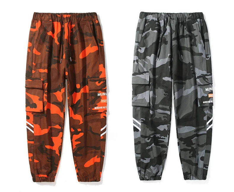 Black Cargo Pants Men