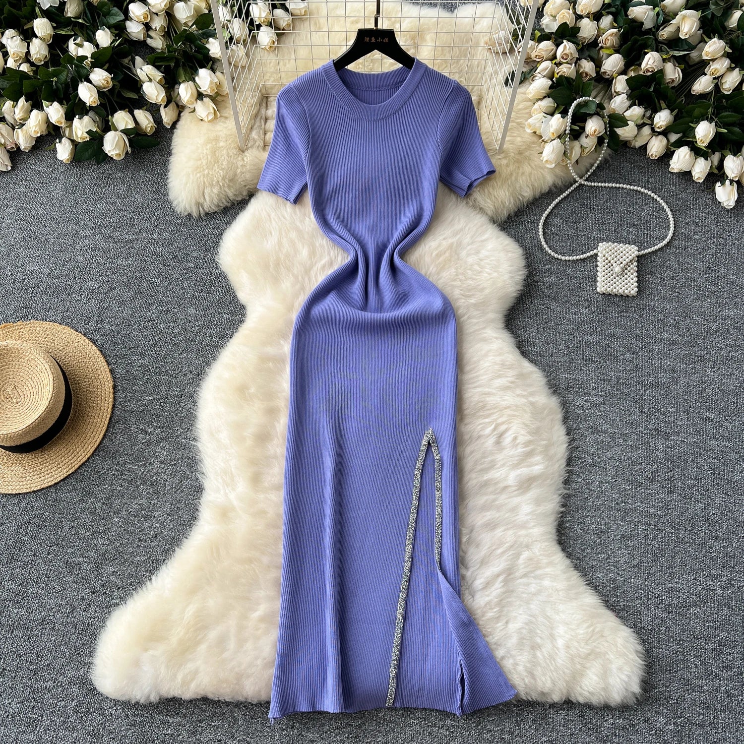 Senior Luxury Slim Dress Ladies