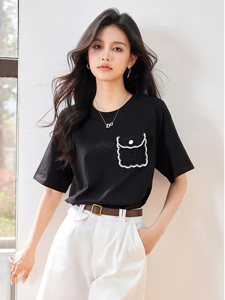 Summer New Short Sleeved Top Women